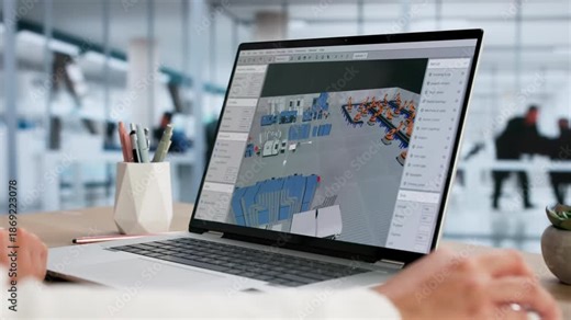 Optimizing Factory Floor Plan And Machine Layout Using 3D CAD Software