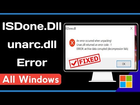 How To Fix unarc.dll Returned an Error Code' in Windows 10 & 11