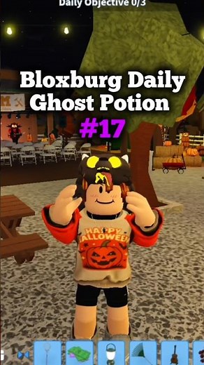 #17 Ghost Potion Quest : Bloxburg Halloween Update