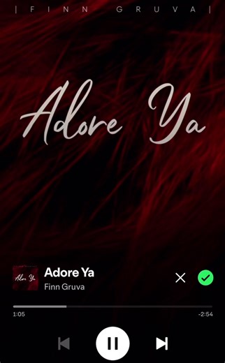 Escucha 'Adore Ya' de Finn Gruva