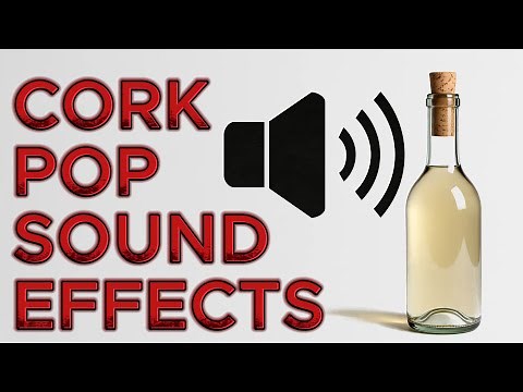 Classic Cork Pop Sound Effects 🥂 | Champagne & Wine Bottle Opening