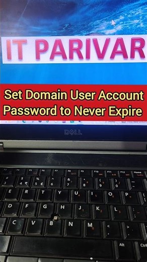 🖥️Keep Password set to never Expire (Active Directory) #user #password #activedirectory #itparivar