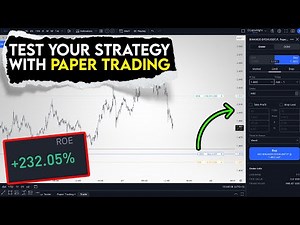 TradingView Paper Trading. Step by step tutorial for beginners