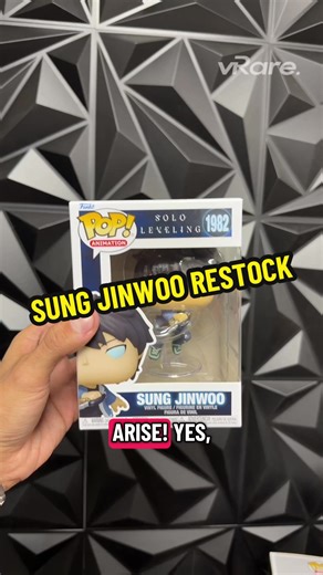 Sung Jinwoo Funko Pop Restock Now Available