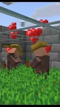 This is how to make villager breeder for 1 minutes in minecraft : p