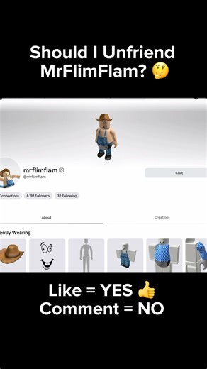 I UNFRIEND MRFLIMFLAM!? 😨😱 #mrflimflam #flamingo #roblox