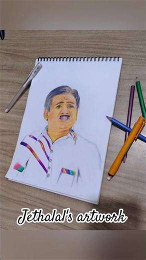 jethalal's drawing #shorts #shortvideo #drawing #jethalal