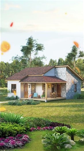 House Design Ideas - Small, Cozy, Heartwarming #housedesignideas #smallhousedesign #home