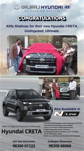 Hyundai Creta review by Alifa Shahnaz - Gajraj Hyundai #gajrajhyundai #hyundaiindia #hyundaicreta