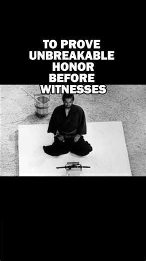 The Ancient Samurai Ritual of Seppuku: Honor Through Death