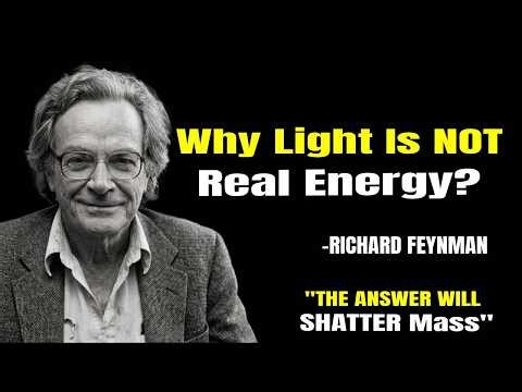 Why Light Is NOT Real Energy? What I Found Will SHATTER Mass