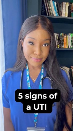 5 Symptoms Of a UTI #doctor #medicine #urinarytractinfection #health #doctor