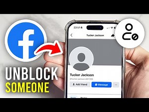 How To Unblock Someone On Facebook - Full Guide
