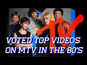 The 50 Top voted videos of the MTV 80s Do you agree?? #topvideos #mtv #80smusic