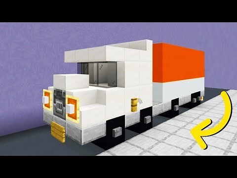 Minecraft Tutorial: How To Make A Truck "2019 City Tutorial"