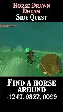 How to Complete Horse-Drawn Dream | #Zelda Tears of the Kingdom #totk