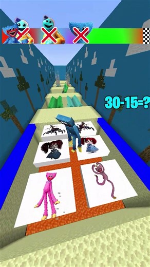 Poppy Playtime Vs Sky Jump Noob Pro Challenge😱 #poppyplaytime