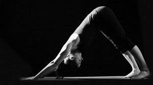 Flexible Gymnast Stretching Against Black Background Stock Footage Video (100% Royalty-free) 4536812 | Shutterstock