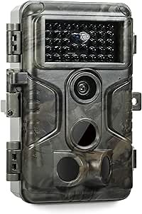 Amazon.com: GardePro Trail Camera 1296p H.264 HD Game Camera with 100ft Night Vision Motion Actiacted Waterproof for Wildlife Deer Scouting : Sports & Outdoors