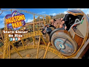 Storm Chaser On Ride at Paultons Park (April 2022) [4K Ultra Wide]