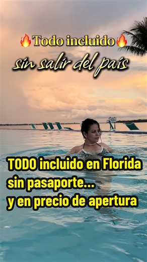 ¿Spring Break en Florida pero sin complicaciones? 🌊 Aquí todo está incluido: comida, bebidas y actividades para toda la familia. Perfecto para escaparte sin salir del país… y aprovechar que acaba de abrir. Mira el pin verde antes de que suban los precios. 🟢 @voco Sandpiper All-Inclusive #tiktokgorisingstarsl2 #springbreak2026 #allinclusiveresort #todoincluido #escapadaperfecta
