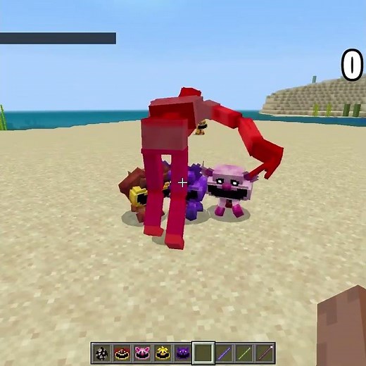 THE MIMICER vs POPPY PLAYTIME CHAPTER 4 | MINECRAFT PE BATTLE