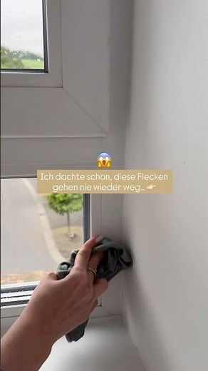 Diese Flecken gehen endlich weg | Fensterrahmen in Sekunden sauber | Koch Haushalt