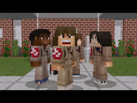 Minecraft Official Stranger Things Skin Pack Trailer