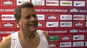 15K views · 231 reactions |  Mike Bushell of BBC Breakfast clocked 9.27 secs in his 60m earlier at the #MullerIndoorGPBham and guest reporter Anyika Onuora was on hand for his post-race reaction. | British Athletics | Facebook