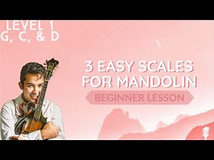 3 Easy Scales // Free Beginner Mandolin Lesson // Tristan Scroggins