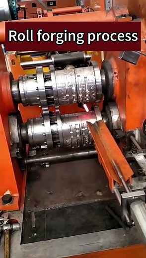 Roll forging processes super small billet, from min dia 40mm to max die 200mm, we can achieve all.