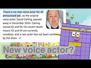 New Numberblocks Series 9 VOICE ACTOR?