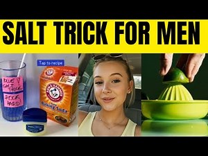 BLUE SALT TRICK RECIPE – DISCOVER THE EASY MORNING ROUTINE MEN USE FOR BETTER PERFORMANCE