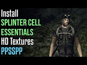 How to Install Splinter Cell Essentials HD Texture Pack in PPSSPP