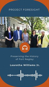 🎧Listen now! Dr. Learotha Williams Jr. is a scholar of African American, Civil War and Reconstruction, and Public History at Tennessee State University. He is one of six members on the ProjectForesight committee, dedicated to reshaping the future through the truth and reconciliation of the long and unbroken connection between the builders and defenders of Fort Negley and Nashville’s current African American population, as stated by the Fort Negley Descendants Project. "It's important for us to 