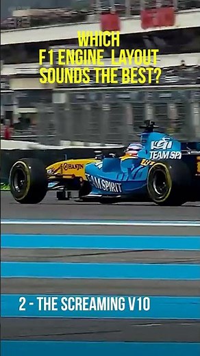 Which F1 Engine Layout Sounds the Best