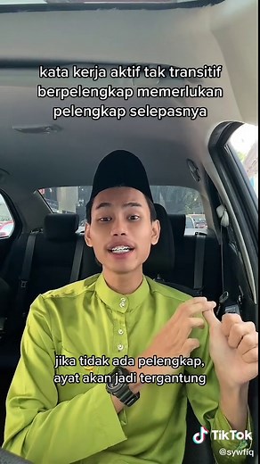 Mengenal Perbezaan Kata Kerja Aktif Transitif dan Tak Transitif