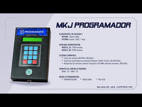 Como configurar su programador MKJOULES