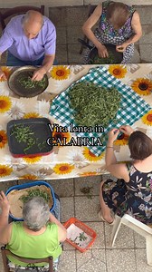 Un'occasione per stare insieme e condividere storie. Sono le nostre radici, le tradizioni di famiglia che continuano a vivere🤎 Avete capito cosa stanno pulendo? #calabria | Noemi Spinetti