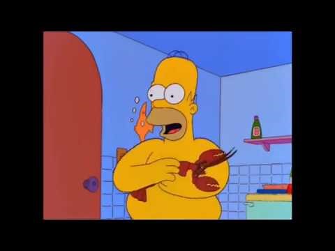 Homer Buys a Pet Lobster - The Simpsons