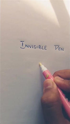 Invisible secret pen # short
