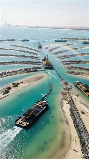 Building Palm Jumeirah — Land Reclaimed From the Arabian Sea | Full Build