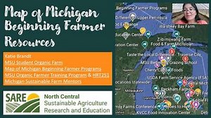 Map of Beginning Farmer Resources
