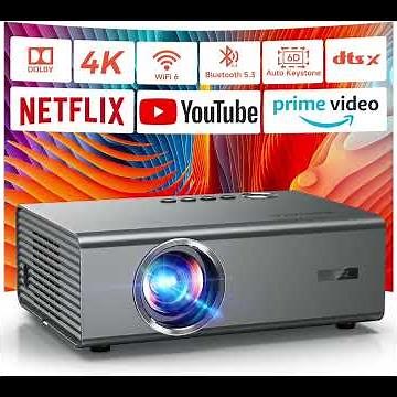 Kogata 4K Smart Projector Review | Netflix-Licensed, Dolby Audio, AI Auto Focus & WiFi 6