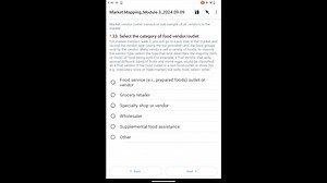 Market Mapping Modules