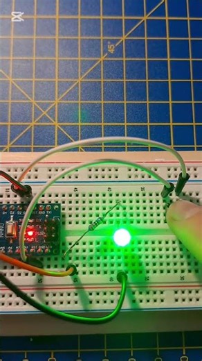 This Code Makes Your LED Lag #arduino #led #pushbuttonswitch #delay