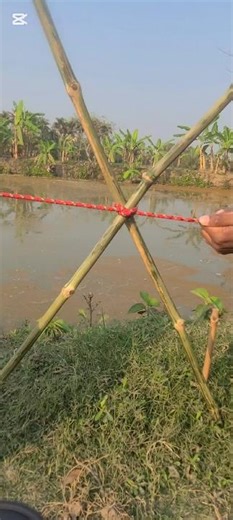 A Common lashing wood knot you need to know. #knot #shorts