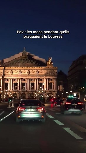 Braquage fictif au Musée du Louvre