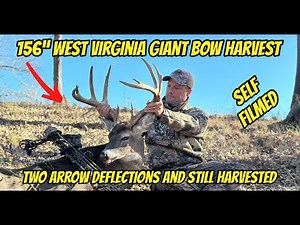 Huge West Virginia 156" 13-Point Whitetail Buck | Bow Harvest | Self-Filmed | #hunting #bowhunting