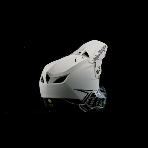 TROY LEE DESIGNS D4 Composite MIPS Helmet Stealth - Pumice, 14043706